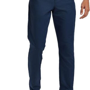 Men's Classic Fit Stretch Golf & Dress Work Pants 30''/32''/34'' - All-Day Comfort Performance Trousers for Business & Travel
