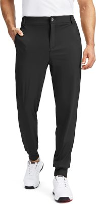 Men's Golf Joggers Pants with 5 Pockets Slim Fit Stretch Sweatpants Running Travel Dress Work Pants for Men