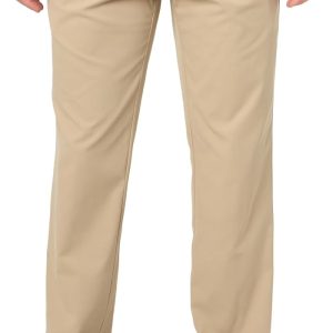 Men's Flat Front Active Waistband Golf Pant